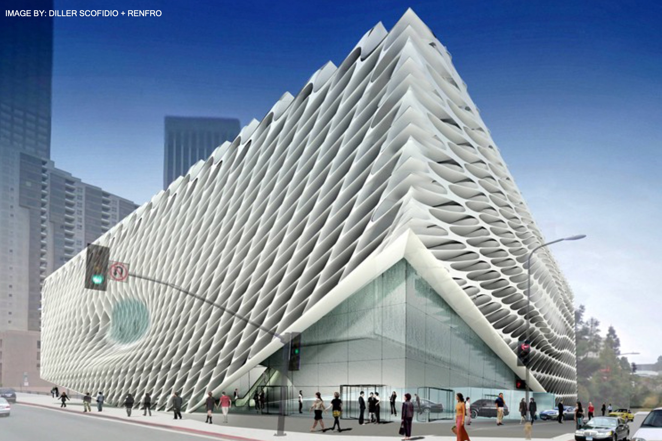 Broad Museum - Architects Rendering