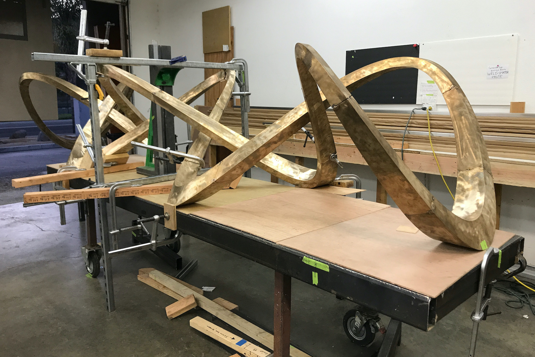 Bronze Table - Metal Fabrication, Engineering, Installation