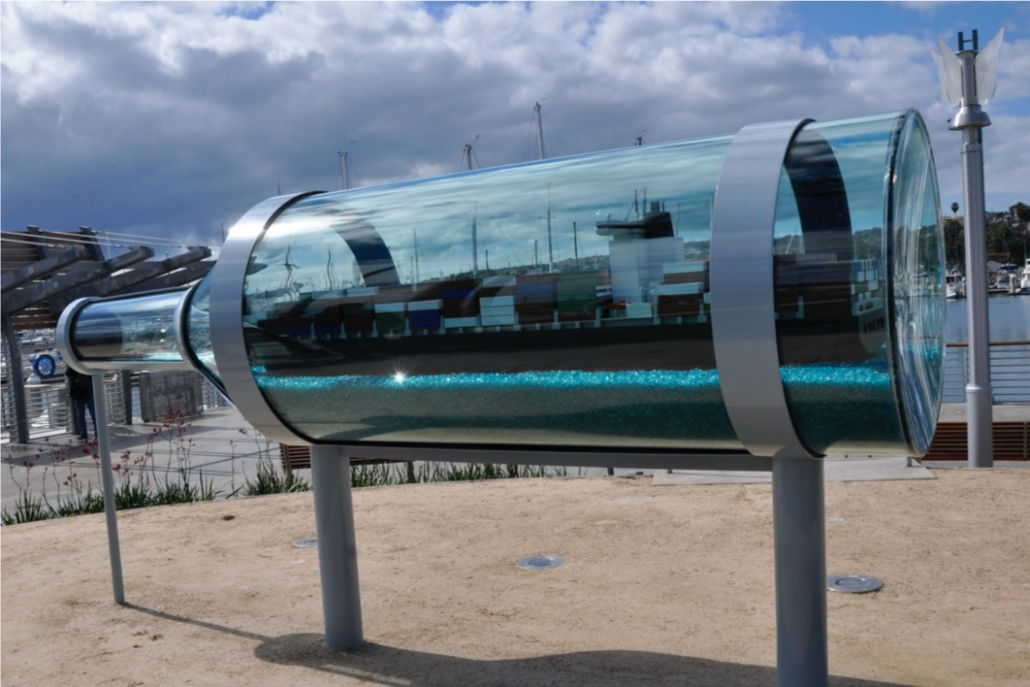 ship in bottle - metal and glass media - engineering, fabrication, innovative design process