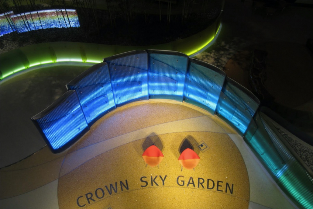 sky garden - complex resin
